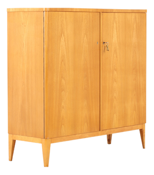 Swedish Modern Cabinet in Birch, 1940s