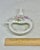 Antique Victorian Porcelain Invalid Feeder With Floral Design and Gold Gilt Accents For Sale - Image 10 of 12