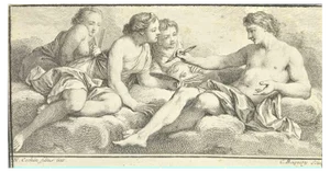 Nicholas Cochin, The Painting, Etching, 1755