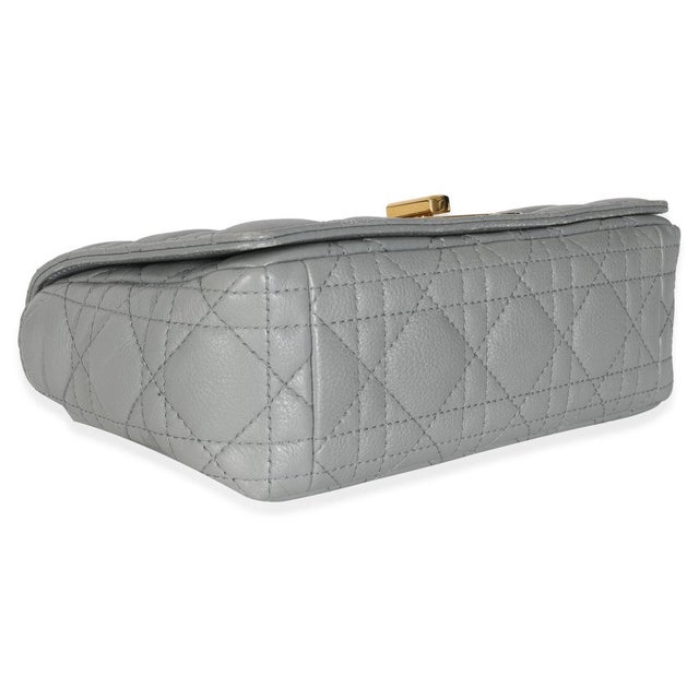 Blue Supple Calfskin Small Caro Chain Bag For Sale In New York - Image 6 of 9