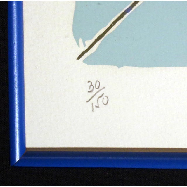 Peter Max Peter Max "Jamaica (Palm Beach)" Pencil Signed & Numbered Vintage Lithograph For Sale - Image 4 of 8