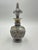 White Opaline Bottle with Enamelled Relief Decoration, 19th Century For Sale - Image 9 of 10