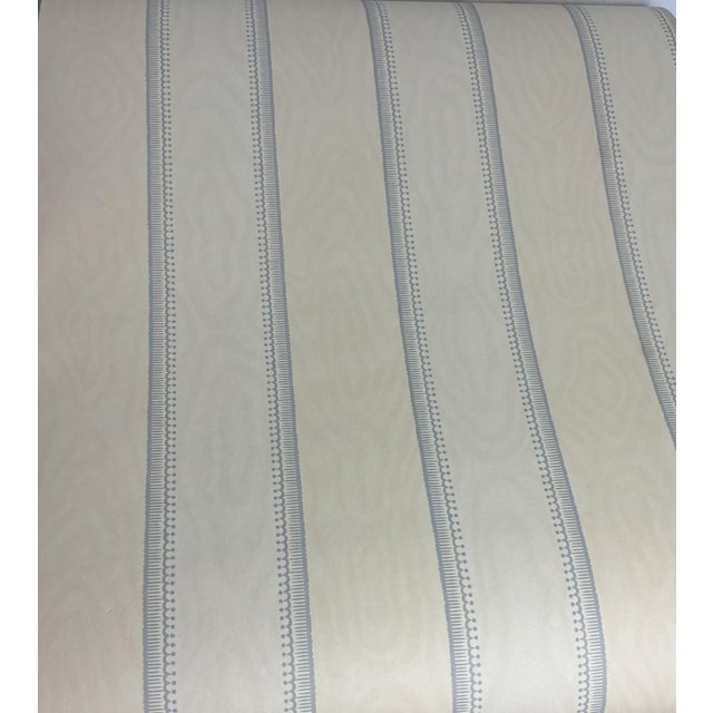 Traditional Nina Campbell Striped Wallpaper For Sale - Image 3 of 4