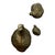 Adorable set of 3 brass quail/partridges in stairstep sizes. Vintage and made in South Korea in the 1950s or 60s. Largest...
