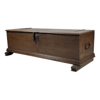 Dutch Oak Chest, 18th Century For Sale