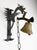 Vintage Gothic Style Wrought Iron Wall-Mounted Dragon Doorbell, 1950s For Sale - Image 9 of 15
