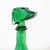 Mid-Century Modern Carafe in Green Embossed Glass, 1960s For Sale - Image 12 of 16