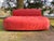 Cashmere Rubies Leather Two-Seater Mademoiselle Sofa by Matteo Thun and Antonio Rodriguez for Baxter, 1960s For Sale - Image 13 of 18
