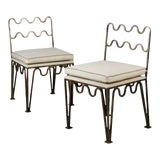 Image of 'Méandre' Side Chairs by Design Frères - a Pair For Sale