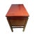 Vintage Chinoiserie Red Lacquer Console Table For Sale - Image 4 of 7