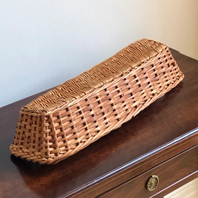Vintage French Baguette Bread Basket For Sale - Image 11 of 12