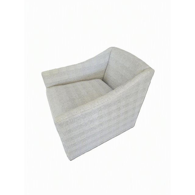 Modern Arhaus Swivel Chair For Sale - Image 3 of 5