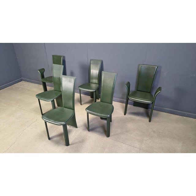 Vintage Dining Chairs from Pietro Costantini, 1980s, Set of 6 For Sale - Image 9 of 15