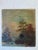 Wood Likely 19th Century American Folk Landscape Painting on Artist's Board Featuring River, Forest, and Mountain Scene.. For Sale - Image 7 of 10