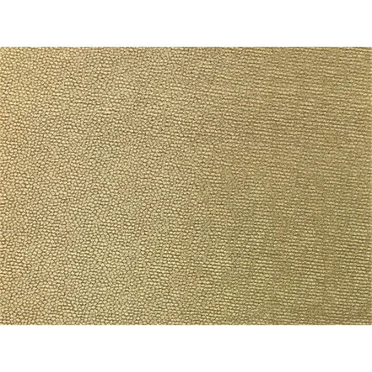 Mid-Century Modern Designer MCM Mid Century Modern Water & Stain Resistant Gold Bronze Small Scale Geometric Abstract Upholstery Fabric For Sale - Image 3 of 3