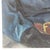 Wood Post Modern 1985 American New Wave Portrait Painting 24" For Sale - Image 7 of 12