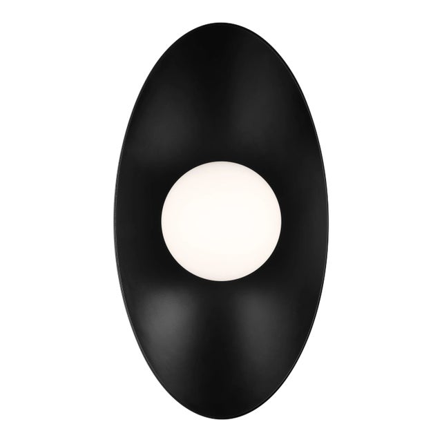 Visual Comfort Modern Joni 13 Wall LED Matte Black and Matte Black For Sale