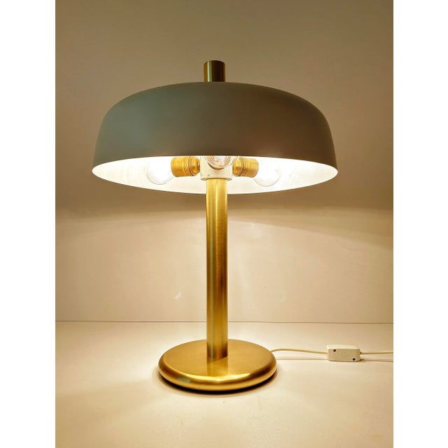 1970s Large Vintage Lamp from Hillebrand For Sale - Image 5 of 17