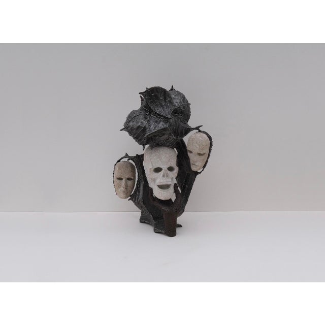Hugo Verheyen, Devastating Choice, 1980, Limestone and Metal For Sale - Image 12 of 12