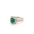 Diamond Emerald Ring 14k Gold 1.40 TCW Certified For Sale In New York - Image 6 of 8