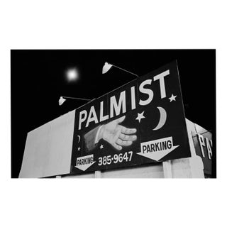 Michael Ormerod, Billboard with Palmist's Hand, 1980s, Print on Hahnemuehle Paper For Sale