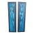 1960s Mid-Century Modern, C. 1960s, Blue Nude Figure Panels — Diptych - a Pair For Sale