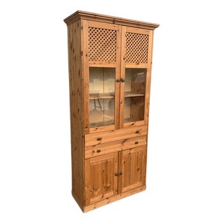 Early 20th Century Cupboard or Cabinet, Walnut, Castillian Influence, Spain, Restored For Sale