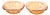 Marigold Glass Bowls - Pair For Sale