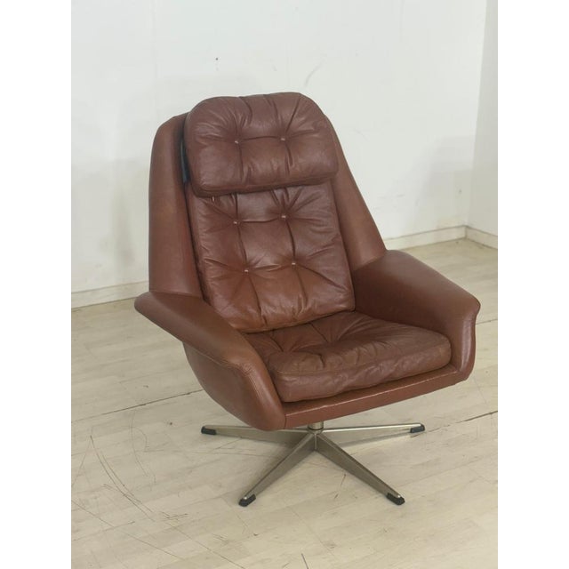 Small Danish Armchair from H.W. Klein For Sale - Image 3 of 6