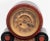 French Gilt Metal Mounted Rouge Griotte Marble and Black Slate Mercury Compensated Mantel Clock, late 19th century, the...