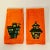 1980s Vintage Americana Boho Chic Halloween Haunted House Guest Tip Towels - A Pair. For Sale - Image 6 of 9
