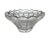 Stunning Bohemian Queen Lace pattern crystal cut bowl. The bowl features the Queen Lace design with hob stars and saw...