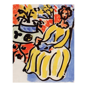 Matisse Marie-Jose en Robe Jaune LTD Edition Numbered Giclee