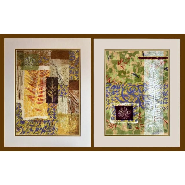 Contemporary Fine Art Prints by Kathleen Ney - a Pair From the Nature Prints Series For Sale In Seattle - Image 6 of 6