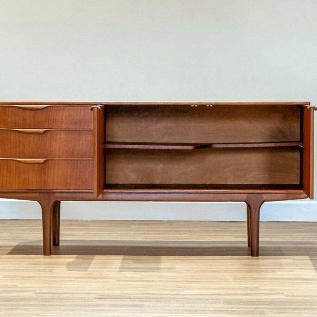 Brown Small Sideboard in Teak by Tom Robertson for McIntosh For Sale - Image 8 of 14