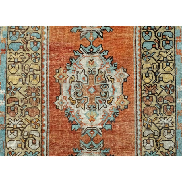 Turkish Vintage Runner Rug 2'11" x 9'9" #17980 For Sale In Houston - Image 6 of 8