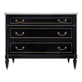 Louis XVI Style Ebonized Chest For Sale