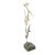 Late 20th Century Modernist Brass Seagull Sculpture, Abstract Birds in Flight For Sale - Image 5 of 16