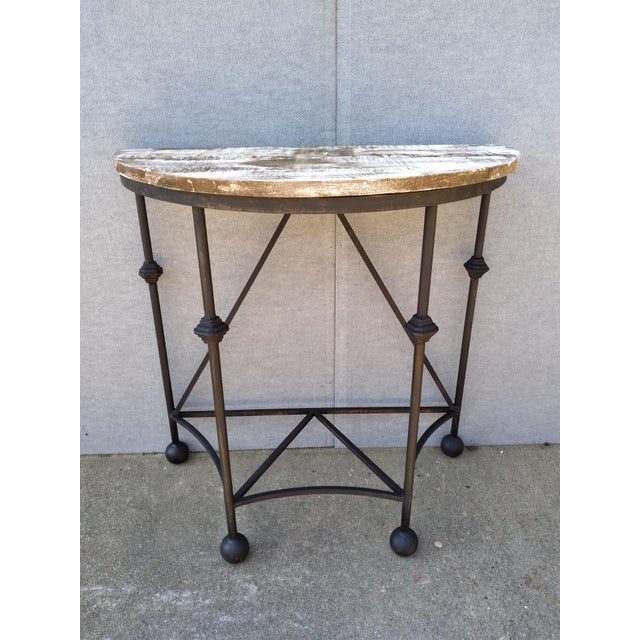 We have been building this original design for 25 years, our best seller. We use reclaimed iron, so we tweak the design a...