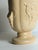This Art Deco ceramic pedestal vase by Beswick was produced in England during the 1930s and features distinctive relief...