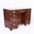 Campaign Antique English Campaign Leather Top Desk For Sale - Image 3 of 10