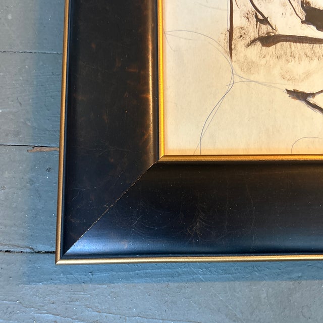 Abstract Expressionism 1970’s Original Abstract Expressionist Female Nude Figure Painting For Sale - Image 3 of 4
