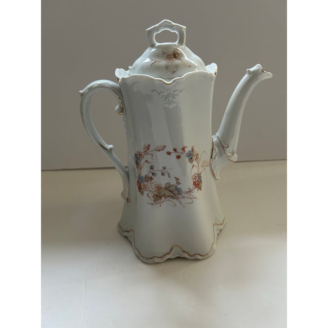 Antique Hermann Ohme Chocolate Pot For Sale - Image 4 of 9