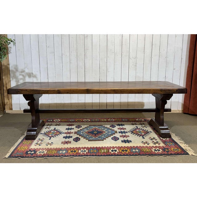 Oak Monastery Table, Early 20th Century For Sale - Image 17 of 17