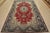 An authentic vintage traditional Kerman rug hand-knotted with fine wool and natural dyes. This oriental rug features a...