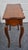 Hekman Italian Provincial Wood Table Vintage Carved Accent Console For Sale - Image 11 of 16