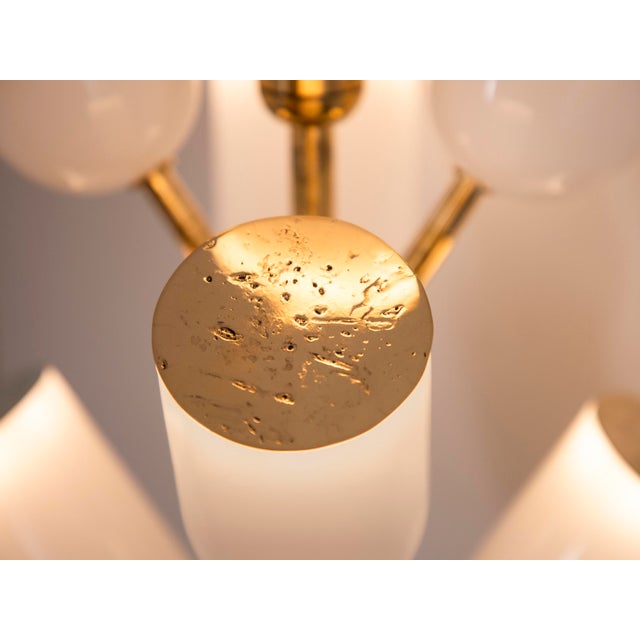 Gold Large Lauren Sconce by Ovature Studios For Sale - Image 8 of 10