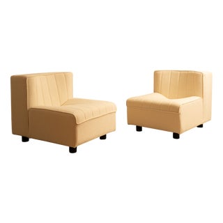 Lounge Chairs from Tito Agnoli, 1970s, Set of 2 For Sale