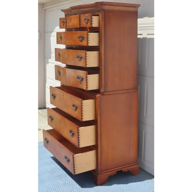 Thomasville Ernest Hemingway Media Highboy Chest of Drawers Chairish