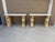 Late 20th Century Pair of Neoclassical Travertine Top Consoles With Winged Figural Bases For Sale - Image 4 of 15